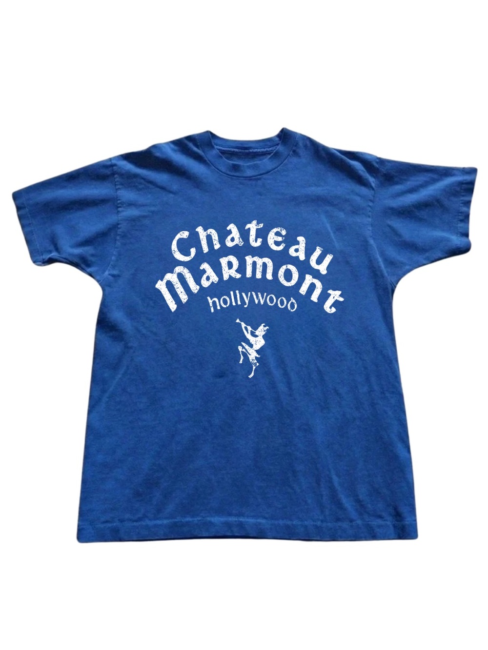 Gildan Royal Blue Chateau Marmont Hollywood Graphic Tee